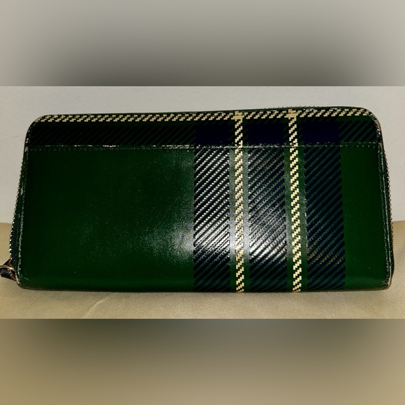 Westwood Vivienne Vivienne Westwood Long Wallet PVC Green Check Women - Picture 4 of 10